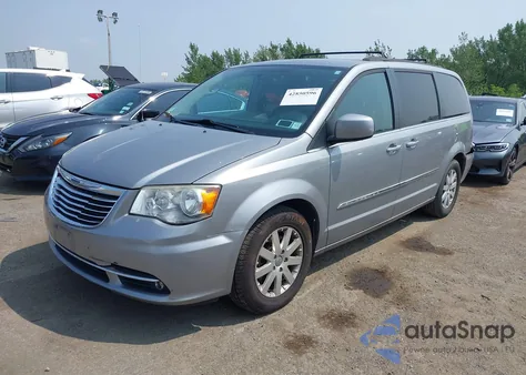 2014 Chrysler Town & Country Touring из США, поврежденный, VIN 2C4RC1BG3ER449765